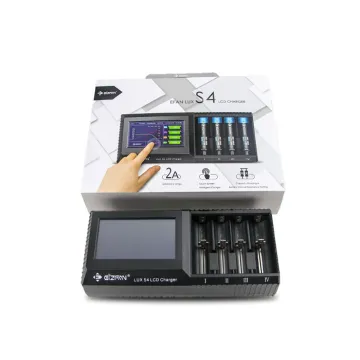 2020 Efan Lux S4 Touch Screen 4 Slot LCD Charger: Powering Lifepo4 Batteries with Discharging Function