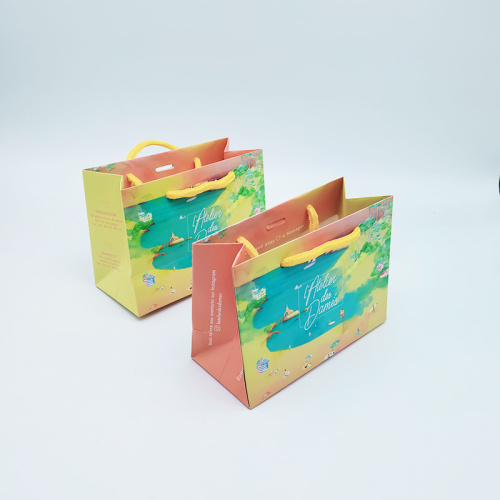 Custom Logo Handmade Candy Wedding Small Paper Bag