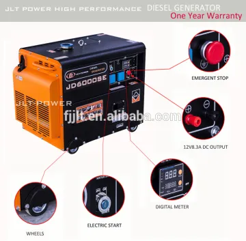 AC output single phase welding machine portable diesel welding generator