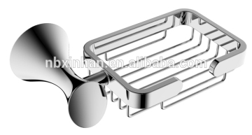 Latest modern design ,Chrome plating,wall mounted, Bathroom brass,new style square soap bakset