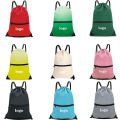 Waterproof Polyester Sports Backpack Drawstring Bag