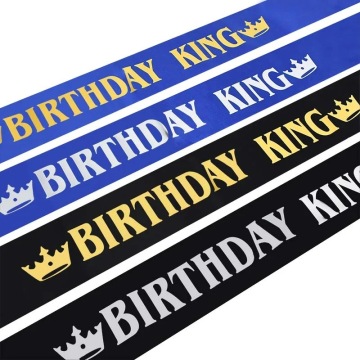 Wholesale Glitter Cloth Belts for Birthday Parties & Events