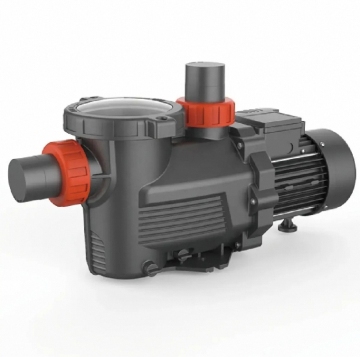 LEO High-Pressure Sand Filter Pump for Swimming Pools - Aluminum Body with Brass Impeller