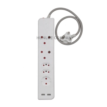 جنوب إفريقيا لارتداد شريط الطاقة مع منافذ USB