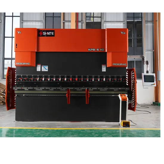 CNC Hydraulic Press Brake: Delem Da-53t Controller Sheet Metal Bending Machine