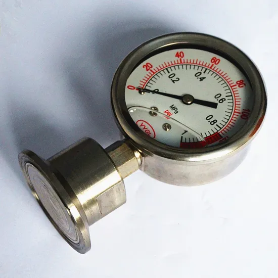 diaphragm pressure gauge