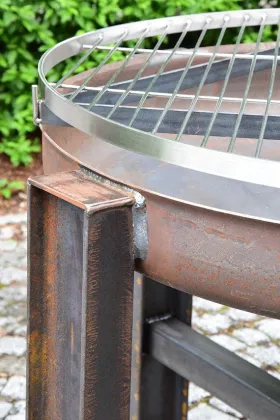 Multifunction Fire Pits Wood Burning BBQ grill Outdoor Fire pit