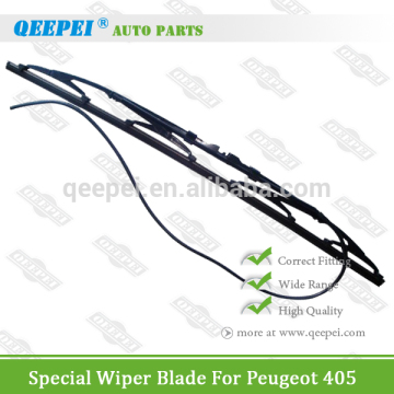 Wiper blade new design with water nozzel and water pipe for peugeot 405 parts