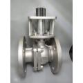 silica sol tape support flange ball valve