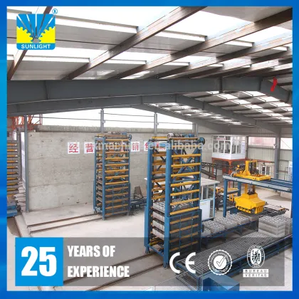 Zenith fully automatic concrete hollow brick block making plant china supplier