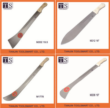 High quality sugarcane cutlass knife matchet