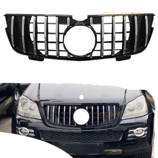 X164 GT Premium Grille Front Bumper Grill for Mercedes Benz GL Class 2007-2009