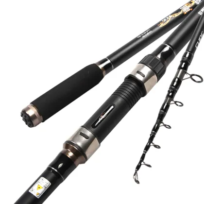 High Carbon Telescopic Surf Fishing Rod for River Carp