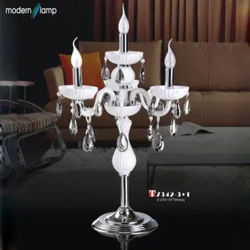 antique crystal lamp