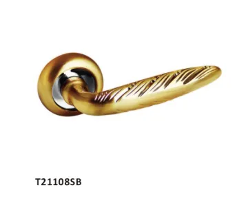 Hot sale zinc Rosette Door Handle NEW TYPE