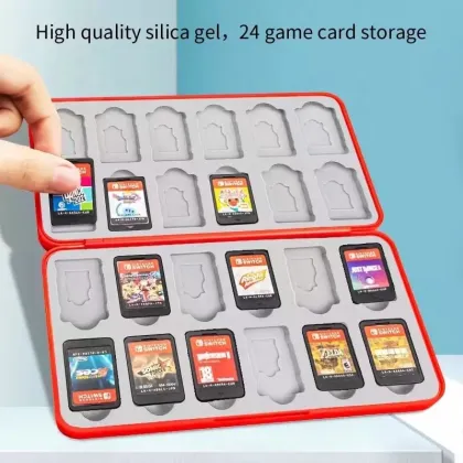TPU Silicone Waterproof Shockproof Case for Nintendo Switch Game Cards