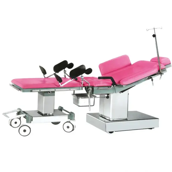 Baby friendly birthing table