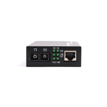 Yunvo 10/100M RJ45 to Fiber Single Mode Media Converter 1310nm 20km SC
