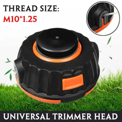 New Universals M10 Grass Trimmer Head Strimmer Line Saw Grass Brush for Lawn Mower Cutter Accessories for Flymo McCulloch Parts