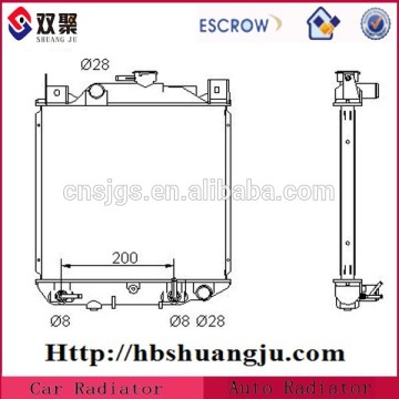 Car Radiator With Water Tank Manufacturer For Suzuki OEM 1770063B11