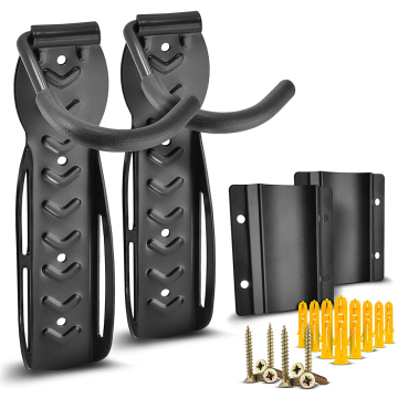 Bicycle Wall Hanger Hook Set with Protector for Garage Bike Rack