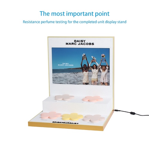 APEX Wholesale Acrylic Perfume Display Stand With Led