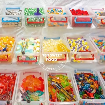 Wholesale Custom China Halal Sweet Sour Sugar Coated Jelly Gummy Candies & Sweets