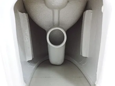 Australian style watermark WELS two piece toilet, contemporary toilet