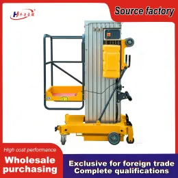 High Reach Aluminum Lift with Single Mast Design