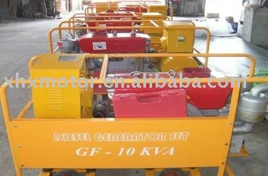 3-15kw water cooled GF1 electric generator set