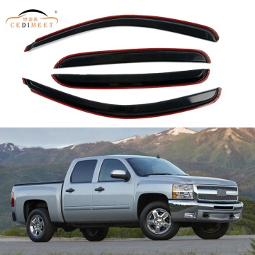 الأكريليك في قناة Door Visor لـ Silverado GMC Sierra 1500 2007-2013