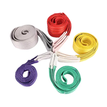 High Quality Lifting Webbing Sling with Safety Factor Eye to Eye Webbing Sling