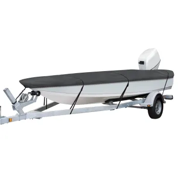 Heavy Duty Pontoon Boat & Jet Ski Cover - Various Sizes for Flat Boats