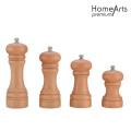 Hand Pepper &amp; Salt Mill Set Bamboo Material