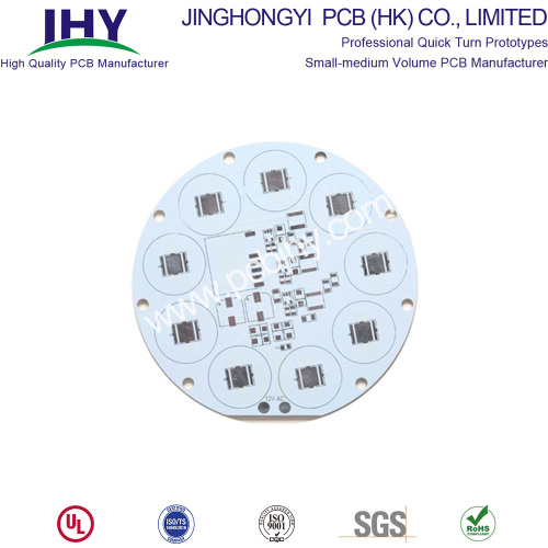 1 Layer Aluminum Base PCB Round LED PCB