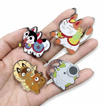 Custom Corgi Dog Astronaut Enamel Pin