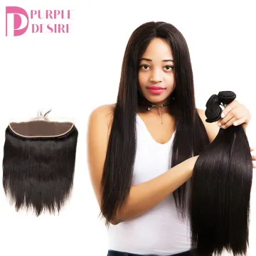 Factory Wholesale Silky Straight Hair 100% Remy Virgin Human  Brazilian Straight Virgin Hair Bundles with Closure