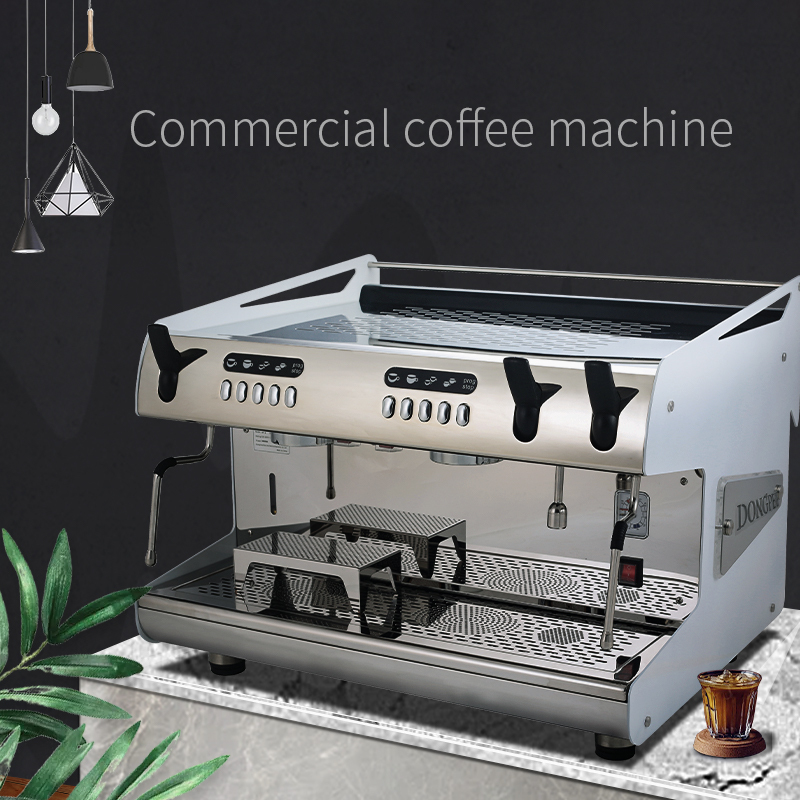 Commercial Italian Semi-Automatic Espresso Coffee Machine