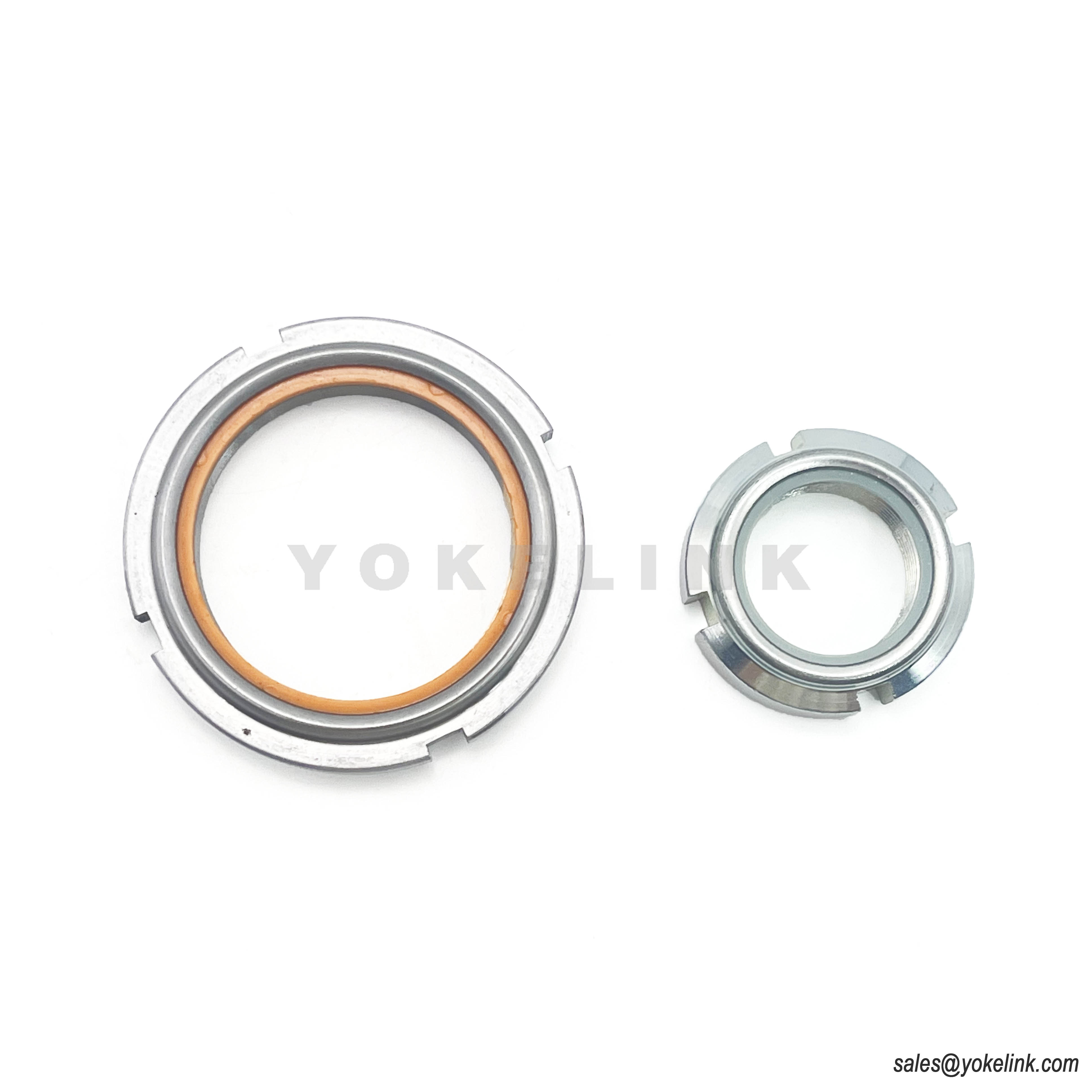 Nylon betétes csapágyrögzítő anya sebességváltókhoz DIN 70852