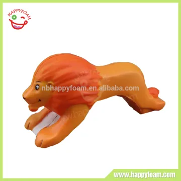 2015 PU Cheap Promotional Custom Cute Lion Stress Balls