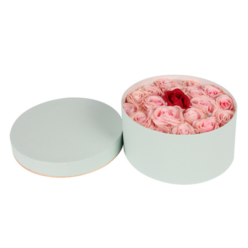 Custom Preserved Flowers Gift caja de Round Box