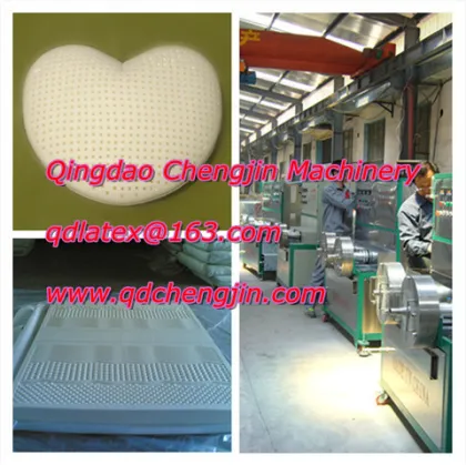 latex pillow machine