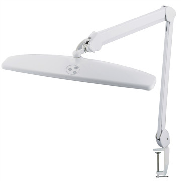 USB Rechargeable Touch Control Swing Arm Magnifying Glass LED Desk Lamp