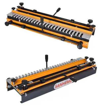 Dovetail Jig Porter Cable Machine with 12" or 24" Wooden Cabinet for Woodworking