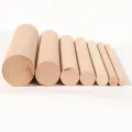 Aste tonde in legno di frassino naturale