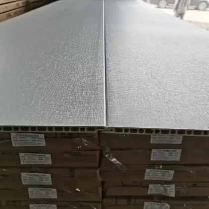 Siding Integrated Wall Panel Groove Mould-proof PVC Wallboards Manufacturer