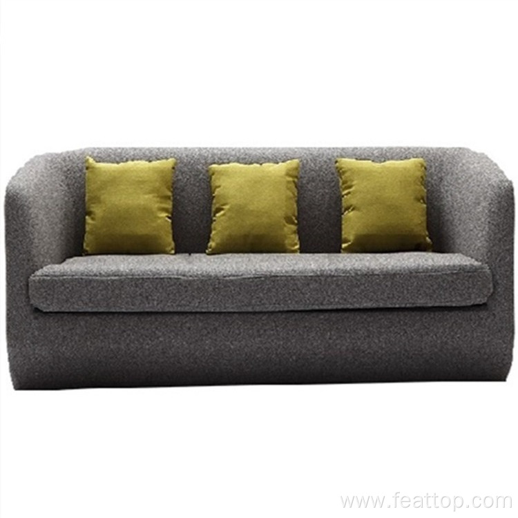 Italian style Multiple People Thicken Fabric Lounge Sofa