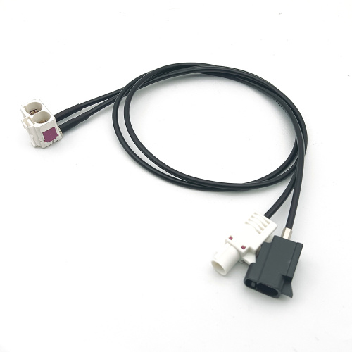 Dual Fakra Female to Fakra Radio Antenna Cable