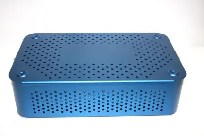 Aluminum sterilization tray box case of Surgical Instruments