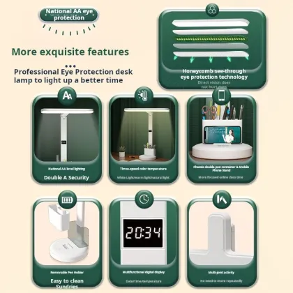 LED Dimmable Eye Protection Table Lamp